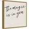 Youre Magic I by Anna Hambly 16-in. W x 16-in. H. Canvas Wall Art Print Framed in Gold